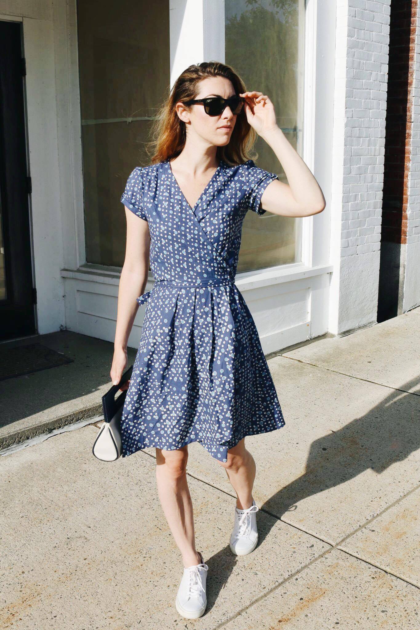 Eco Polka Dot Dress - World Threads Traveler