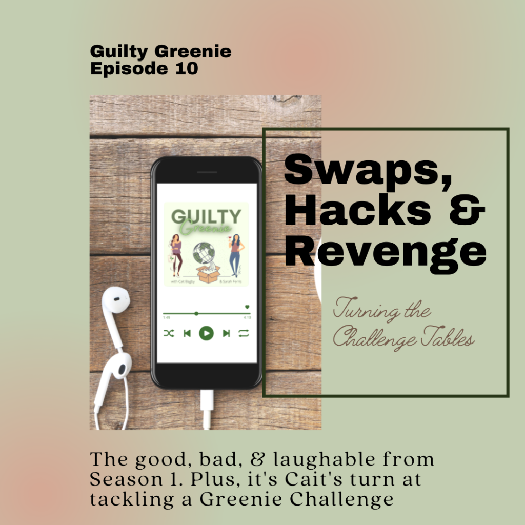 Guilty Greenie Podcast Cover Episode 10. Title 